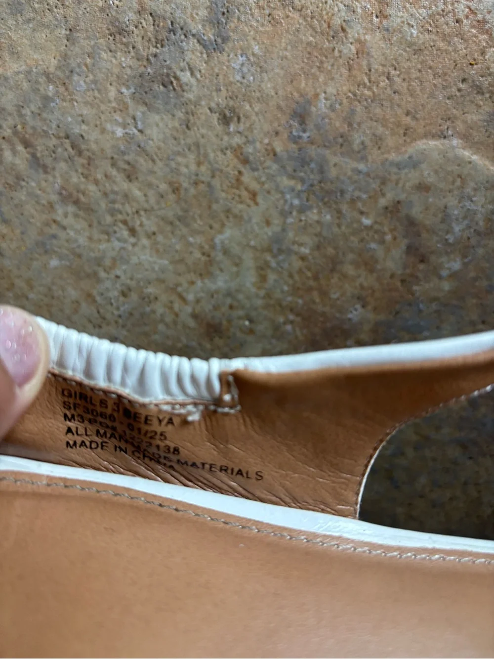 DV by Dolce Vita Cream Slingback Bow Ballet Flats